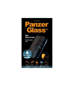 PanzerGlass | Apple | iPhone 12 Pro Max | Glass | Black | Privacy glass