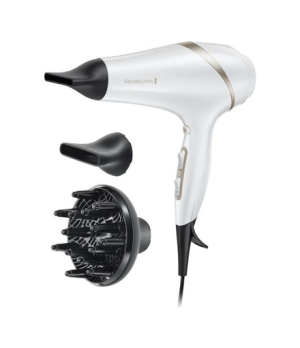 Remington | Hair dryer | AC8901 HYDRAlux | 2300 W | Number of temperature settings 3 | Ionic function | Diffuser nozzle | White