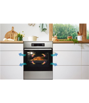 Gorenje | Cooker | MEKS5141B | Hob type  Gas | Oven type Electric | Black | Width 50 cm | Depth 59.4 cm | 70 L