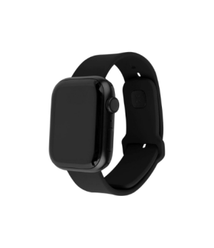 Fixed | Sporty Strap Set for Apple Watch Ultra 49mm | 180-250 mm | Black | Silicone