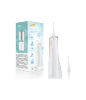 ETA | Oral Irrigator | Sonetic ETA270890000 | Cordless | 200 ml | Number of heads 2 | White/Gold