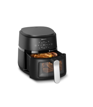 Philips Airfryer | NA221/00 2000 series | Power 1500 W | Capacity 4.2 L | Rapid Air technology | Black/Silver