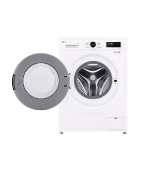 LG Washing Machine | F4X1008NWK | Energy efficiency class A | Front loading | Washing capacity 8 kg | 1350 RPM | Depth 56 cm | W