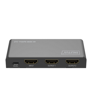 Digitus 4K HDMI Splitter, 1x2 | DS-55336 | Black