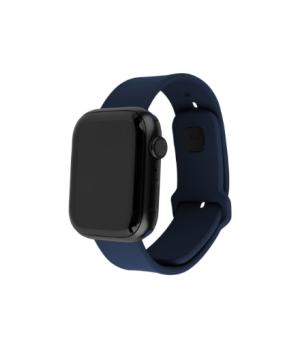 Fixed | Sporty Strap Set for Apple Watch Ultra 49mm | 180-250 mm | Blue | Silicone