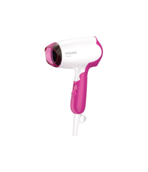 Philips | Hair Dryer | BHD003/00 | 1400 W | Number of temperature settings 2 | White/Pink