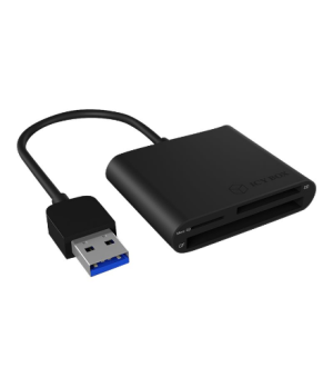 Raidsonic | ICY BOX | IB-CR301-U3 USB 3.0 External card reader | USB 3.0 Type-A | 3 x card reader slot: CF, SD, microSD