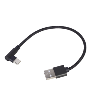 Gembird | Angled USB Type-C charging and data cable | CC-USB2-AMCML-0.2M