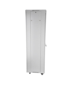 SOMI Networks | 27U, 19″ Freestanding Cabinet | 27U-60/60NAC | Gray | Max Load 800kg Removable and Lockable Side Panels Glass Do