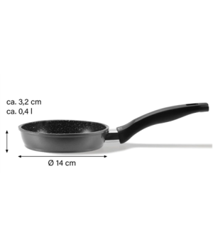 Stoneline | 6753 | Pan | Frying | Diameter 16 cm | Suitable for induction hob | Fixed handle | Anthracite