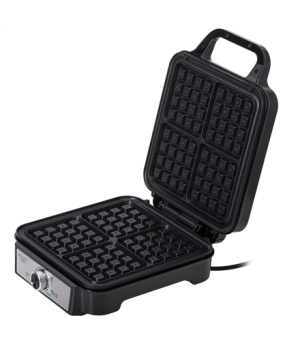 Adler Waffle Maker | AD 3083 | 1800 W | Number of pastry 4 | Belgium | Silver/Black