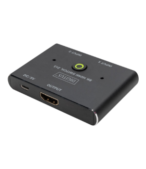 Digitus 8K HDMI Switch, 2x1 | DS-45341 | Black