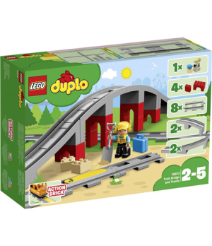 LEGO | DUPLO 10872 Train Bridge and Tracks