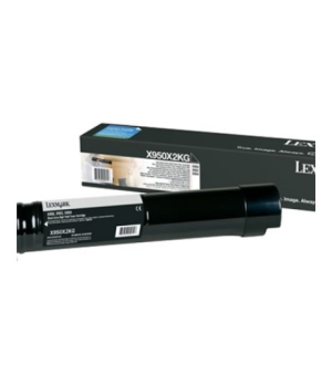 Lexmark X950X2KG | X95x Black Extra High Yield Toner Cartridge (32K) | Cartridge | Black