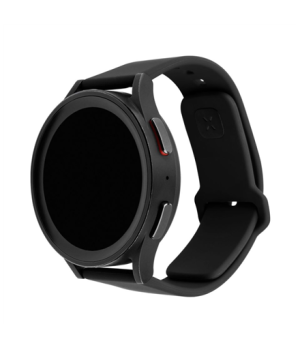 Fixed | Sporty Strap Set with Quick Release 20mm for Smartwatch | 160-235 mm | Black | Silicone