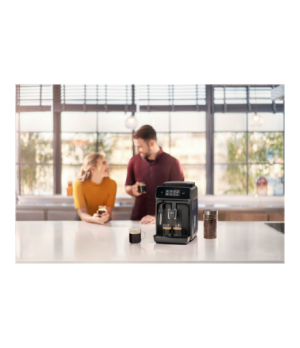 Philips | Coffee maker Series 1200 | EP1220/00 | Pump pressure 15 bar | Built-in milk frother | Fully automatic | 1500 W | Black