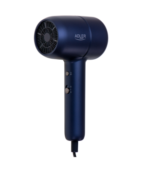 Adler Hair Dryer | AD 2279b | 1800 W | Number of temperature settings 2 | Ionic function | Blue