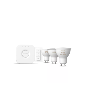 Philips Hue WCA Starter Kit 3pcs, Bridge, Switch | GU10 | 4.2 W | White and colour light