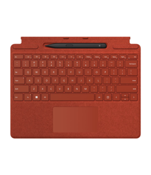 Microsoft | Keyboard Pen 2 Bundle | 8X6-00027 Surface Pro | Compact Keyboard | Wireless | EN | Bluetooth | Red | 294 g