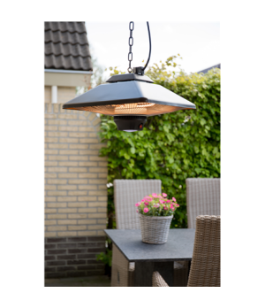 SUNRED | Heater | CE17SQ-B, Spica Bright Hanging | Infrared | 2000 W | Black | IP24