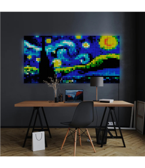 Twinkly|Squares Smart LED Panels Starter Kit (6 panels)|RGB – 16M+ colors