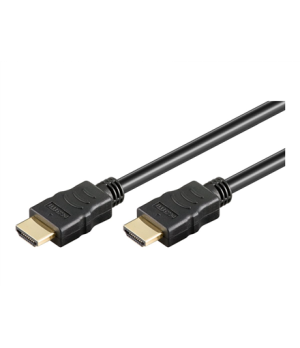 Goobay | Black | HDMI male (type A) | HDMI male (type A) | High Speed HDMI Cable with Ethernet | HDMI to HDMI | 2 m