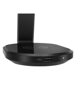 Lenovo | Accessories | Legion S600 Gaming Station | Contact charging for H600 Wireless Headset (5W / ~2.5hr to full) Qi charger 