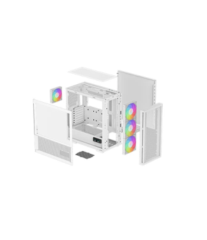 Deepcool | MID TOWER CASE | CH560 Digital | Side window | White | Mid-Tower | Power supply included No | ATX PS2