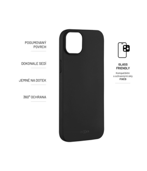 Fixed | Story | Back cover | Apple | iPhone 14 Plus | Rubberized | Black