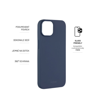 Fixed | Story | Back cover | Apple | iPhone 14 Plus | Rubberized | Blue