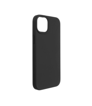 Fixed | MagFlow with MagSafe support | Back cover | Apple | iPhone 14 Plus | Liquid silicon | Black