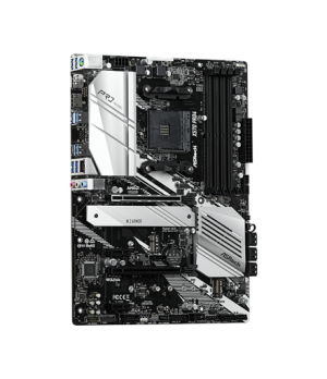 ASRock | X570 Pro4 | Processor family AMD | Processor socket AM4 | DDR4 DIMM | Memory slots 4 | Supported hard disk drive interf