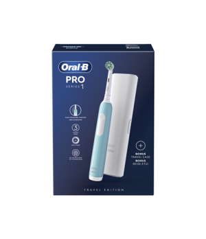 Oral-B | Electric Toothbrush with Travel Case | Pro Series 1 | Rechargeable | For adults | Number of brush heads included 1 | Nu