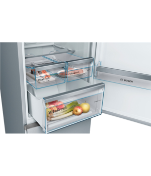 Bosch | KGN36IZEA Series 4 | Refrigerator | Energy efficiency class E | Free standing | Combi | Height 186 cm | No Frost system 