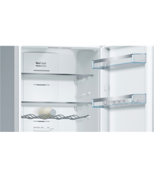 Bosch | KGN36IZEA Series 4 | Refrigerator | Energy efficiency class E | Free standing | Combi | Height 186 cm | No Frost system 