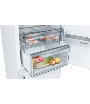 Bosch Refrigerator KGN397WER Series 4 Energy efficiency class E Free standing Combi Height 203 cm No Frost system Fridge net cap