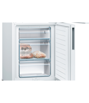 Bosch | KGV36VWEA Series 4 | Refrigerator | Energy efficiency class E | Free standing | Combi | Height 186 cm | Fridge net capac