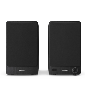 Sharp CP-SS30 Bookshelf Speakers, Black | Sharp | Speakers | CP-SS30(BK) Bookshelf | 60 W | Bluetooth | Black | Wireless connect