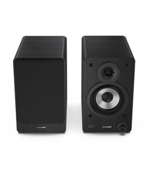 Sharp CP-SS30 Bookshelf Speakers, Black | Sharp | Speakers | CP-SS30(BK) Bookshelf | 60 W | Bluetooth | Black | Wireless connect