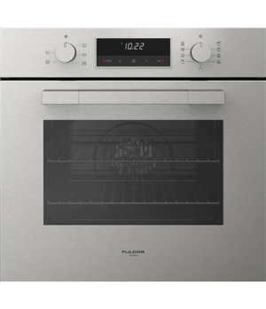 Fulgor | Oven | FUTO 6009 MT IX | 65 L | Multifunctional | Assisted | Knobs | Height 59.6 cm | Width 59.4 cm | Stainless steel