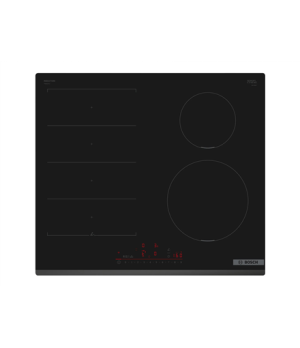 Bosch | Hob | PIX631HC1E Series 6 | Induction | Number of burners/cooking zones 4 | DirectSelect | Timer | Black