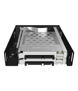 Icy Box IB-2227StS Storage Drive Cage for 2.5" HDD, Black | Raidsonic