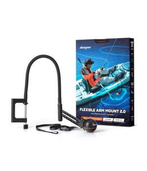 Deeper Smart Sonar PRO+2 with Flexy Arm 2 Sonar Black