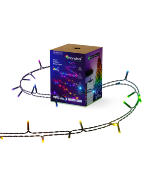 Nanoleaf|1D Outdoor Holiday String Lights Starter Kit 250LED 20m|18 W|RGBW|WiFi, Matter