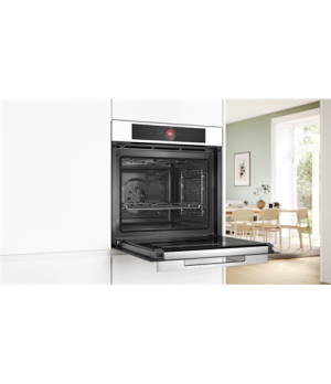 Bosch | Oven | HBG7721W1S | 71 L | Electric | Pyrolysis | Touch control | Height 59.5 cm | Width 59.4 cm | White