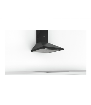 Bosch | Hood | DWP64BC60 | Wall mounted | Energy efficiency class D | Width 60 cm | 365 m³/h | Mechanical control | LED | Black