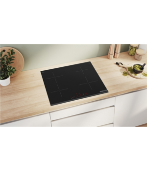 Bosch | Hob | PIE63KHC1Z | Induction | Number of burners/cooking zones 4 | Touch | Timer | Black