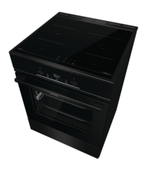 Gorenje | Cooker | GEIT6E62BPG | Hob type Induction | Oven type Electric | Black | Width 60 cm | Grilling | Depth 59.4 cm | 64 L