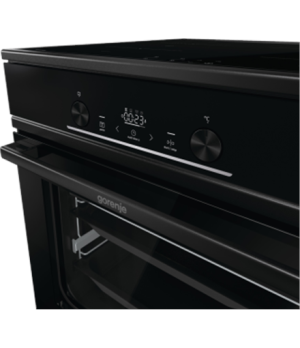 Gorenje | Cooker | GEIT6E62BPG | Hob type Induction | Oven type Electric | Black | Width 60 cm | Grilling | Depth 59.4 cm | 64 L