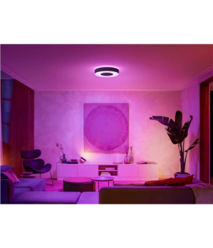 Philips Hue Infuse L ceiling lamp black | 52.5 W | White and color ambiance 2000-6500 | Bluetooth